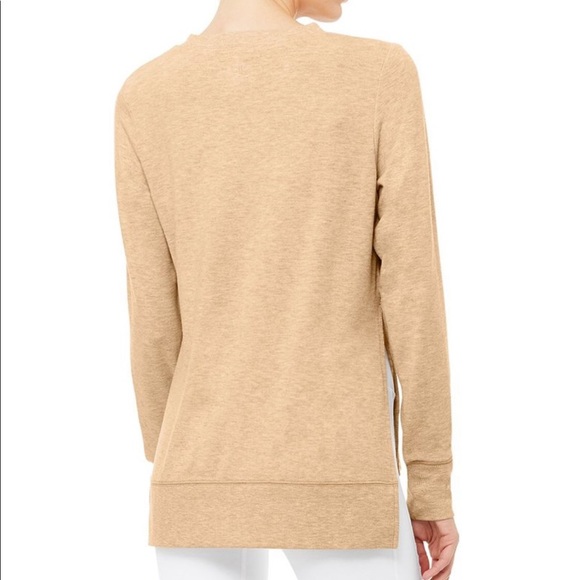 Alo Yoga Tan Long Sleeve Top Size XS - Picture 3 of 8
